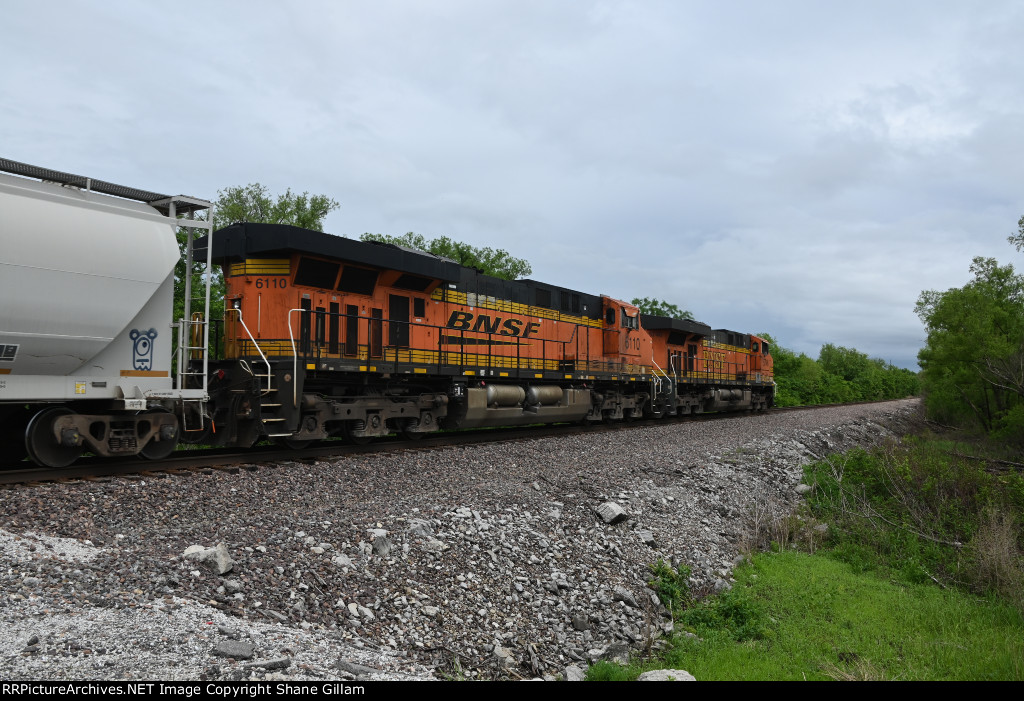 BNSF 6110 Roster shot